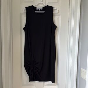Black Sleeveless Tank  Dress. M. 37” long.